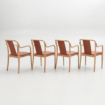 Jack Ränge, karmstolar, 4 st, så kallad Kaiser Vintage, Gemla.