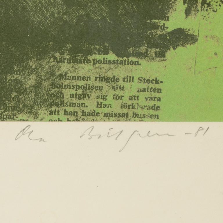 Ola Billgren, Utan titel.