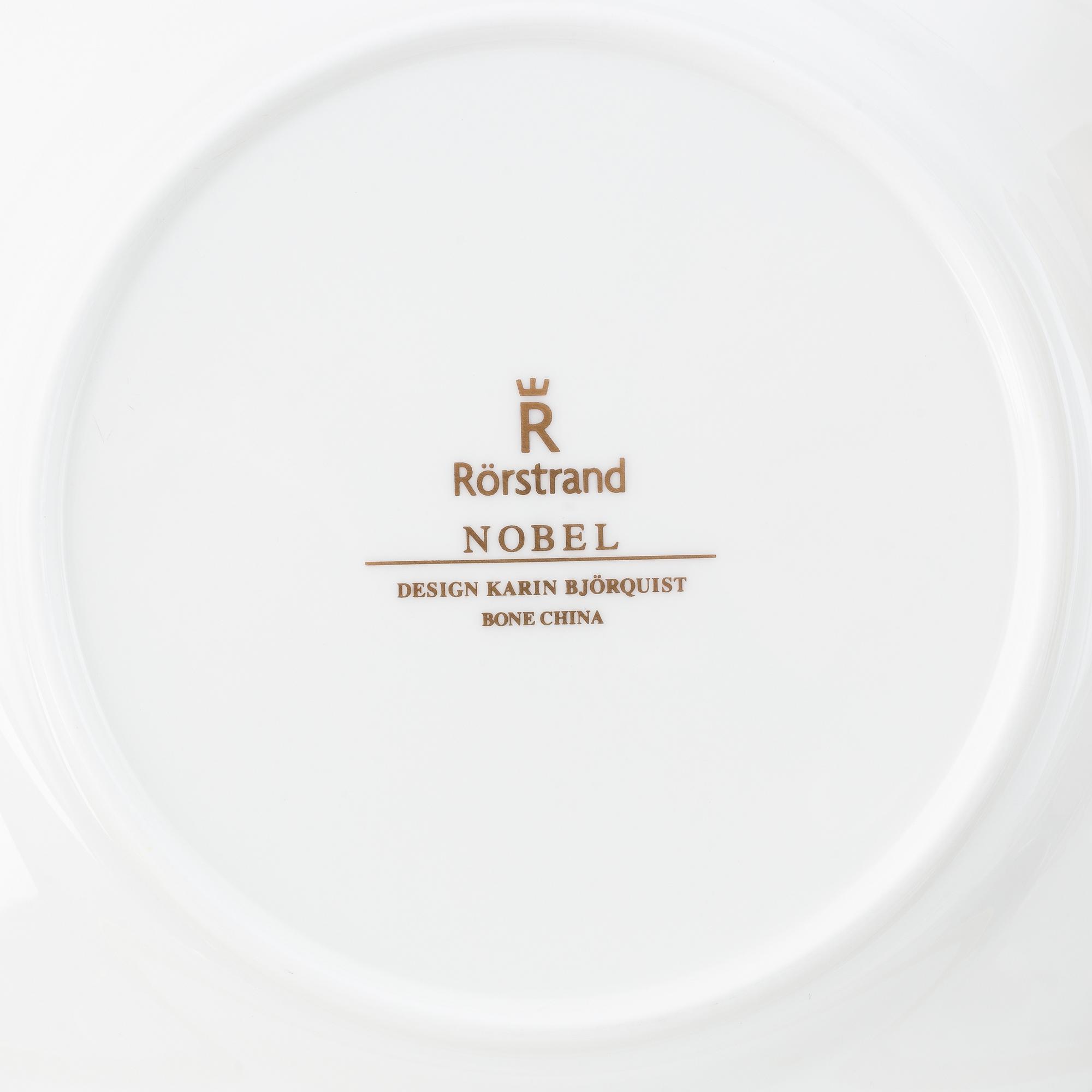 Karin Björquist, a 39-piece 'Nobel' service, Rörstrand.