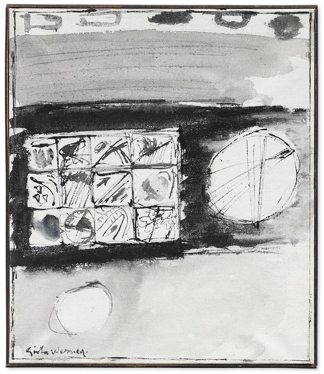 Gösta Werner, Untitled.