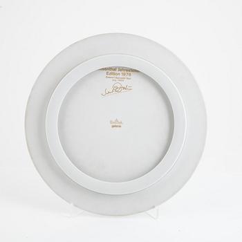 Salvador Dalí, Rosenthal, plate, porcelain edition 1112/3000.