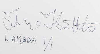 photograph, lamda print, ed. 1/1, 2006, signed a tergo.