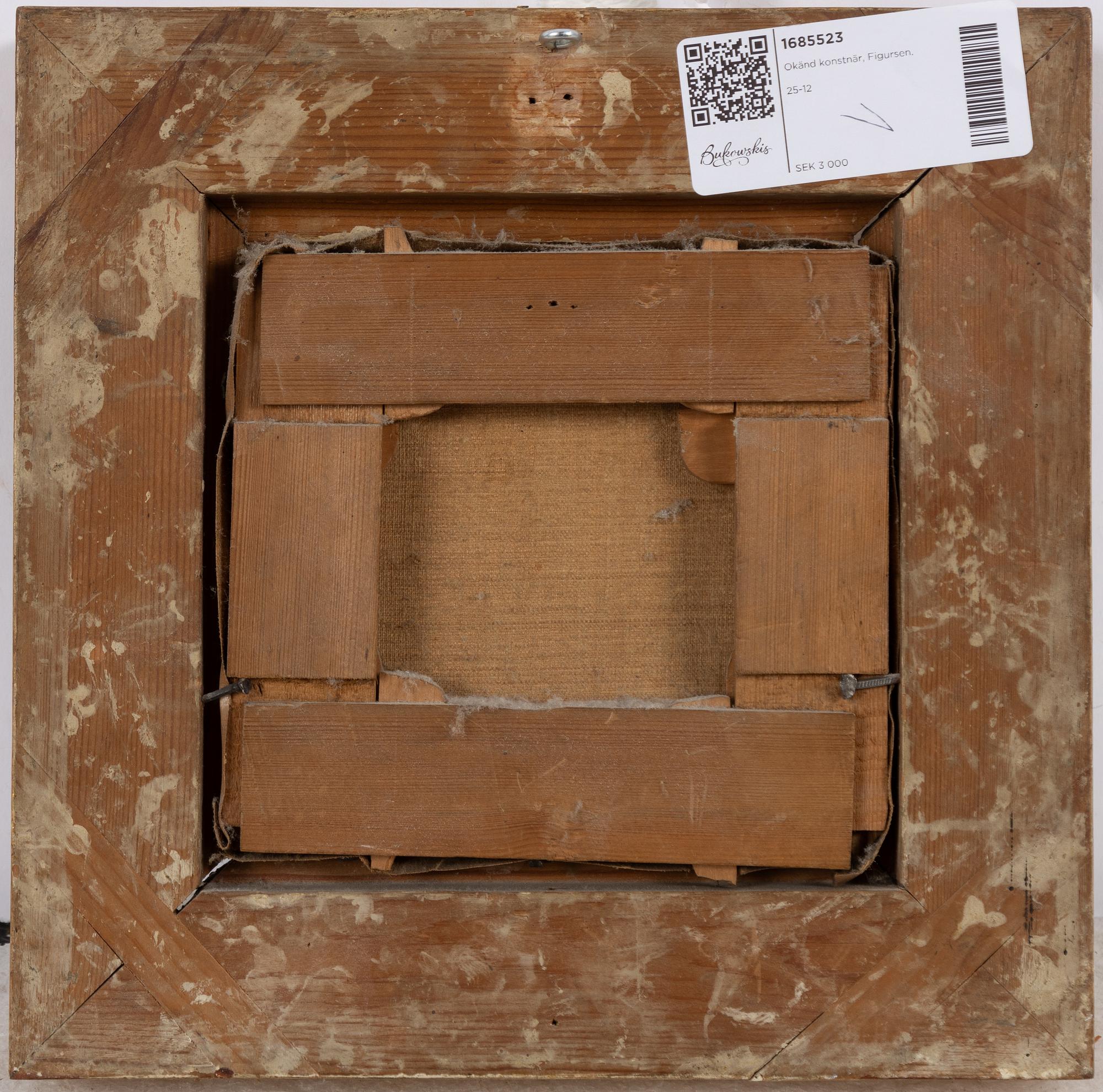 Unknown artist 18th/19th century, Sowing in the home.