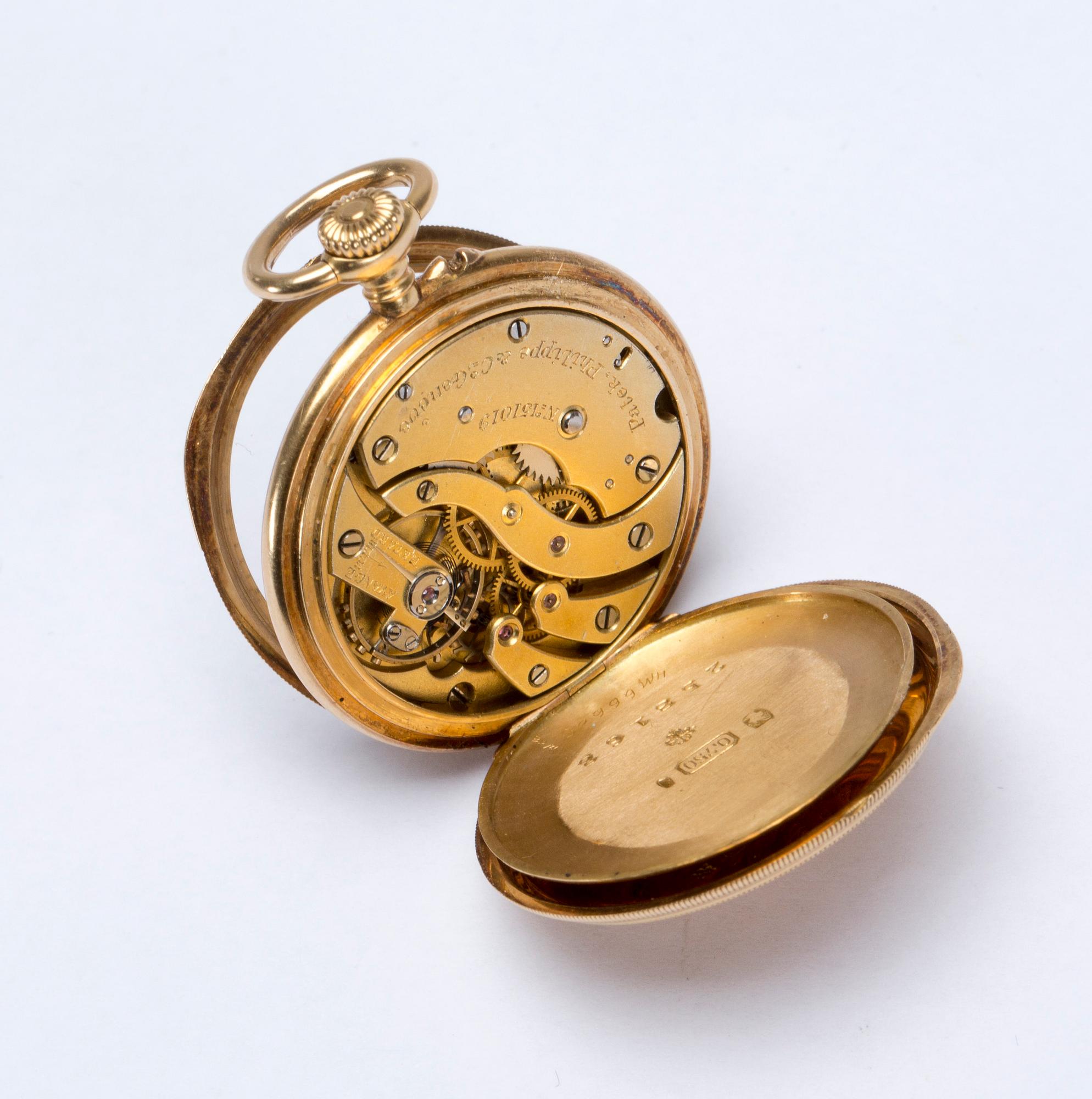 FICKUR, 18 k. Patek Philippe & Cie, Genève.