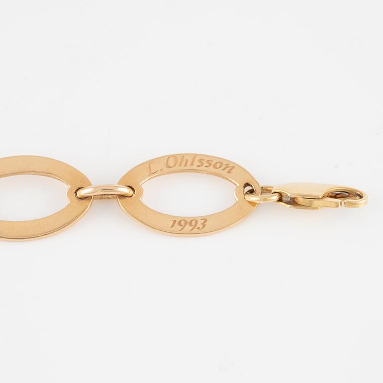 Bracelet, 18K gold, Borgila.