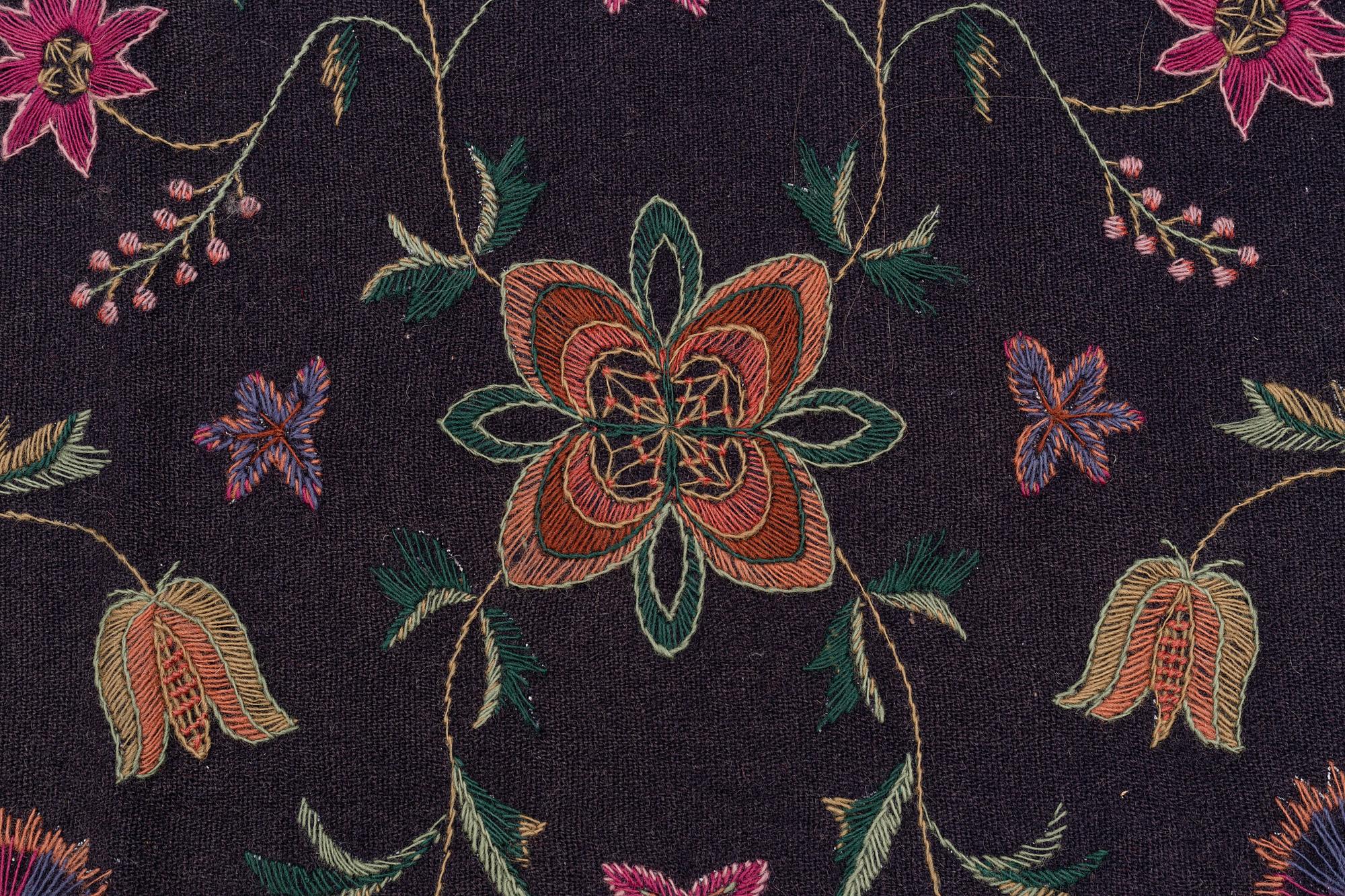 A cushion, Scania, late 19th Century - around the year 1900. 64 x 54 cm.
