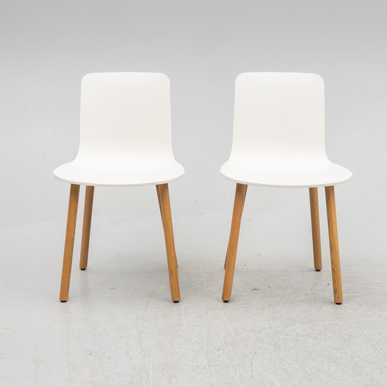 Jasper Morrison,  a set of six 'HAL' chairs, Vitra 2015.