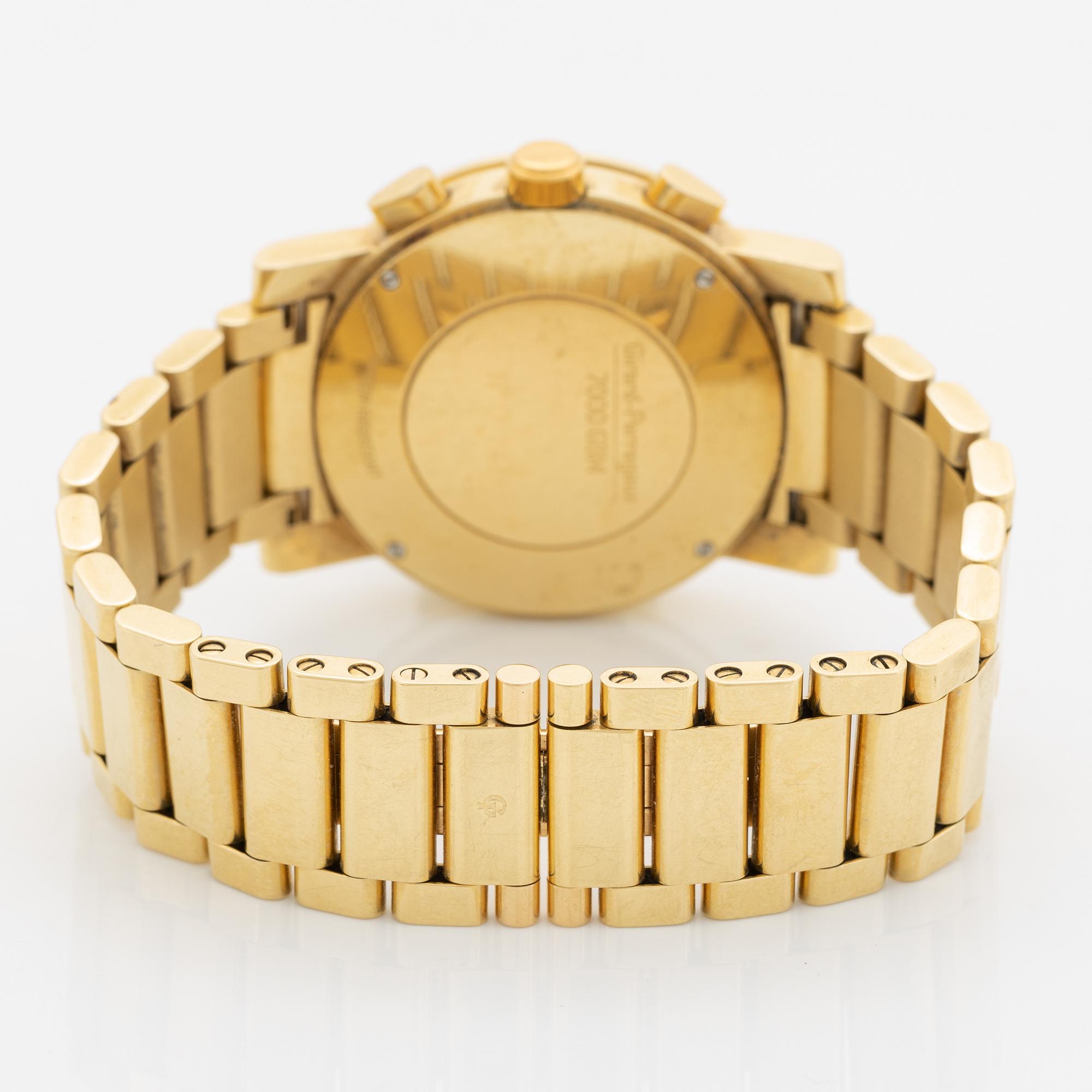 Girard-Perregaux, "Base 1000", chronograph, wristwatch, 38 mm.