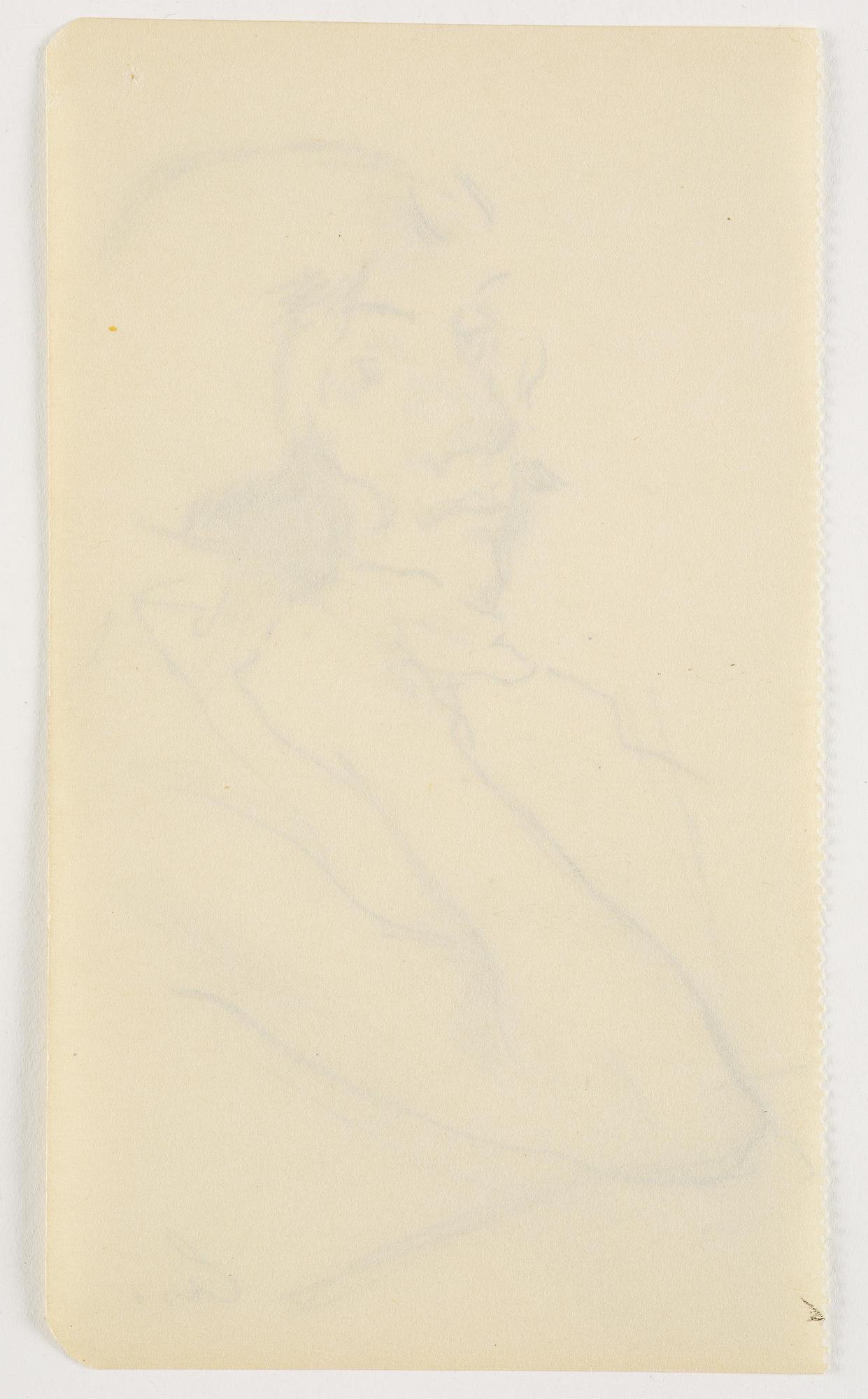 Lotte Laserstein, Woman in profile, probably executed in Berlin.
