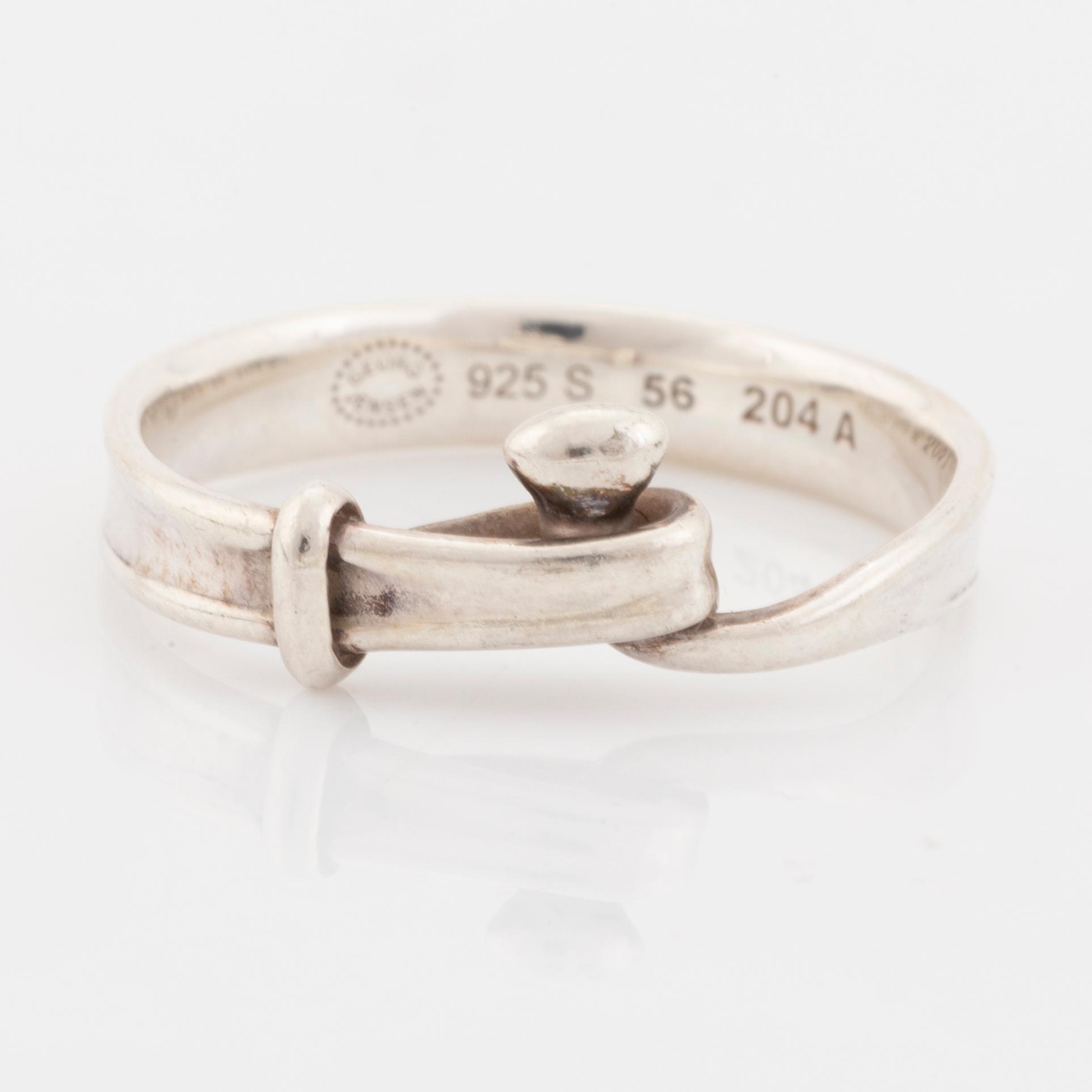Vivianna Torun Bülow-Hübe, ring silver, nr 204 A.