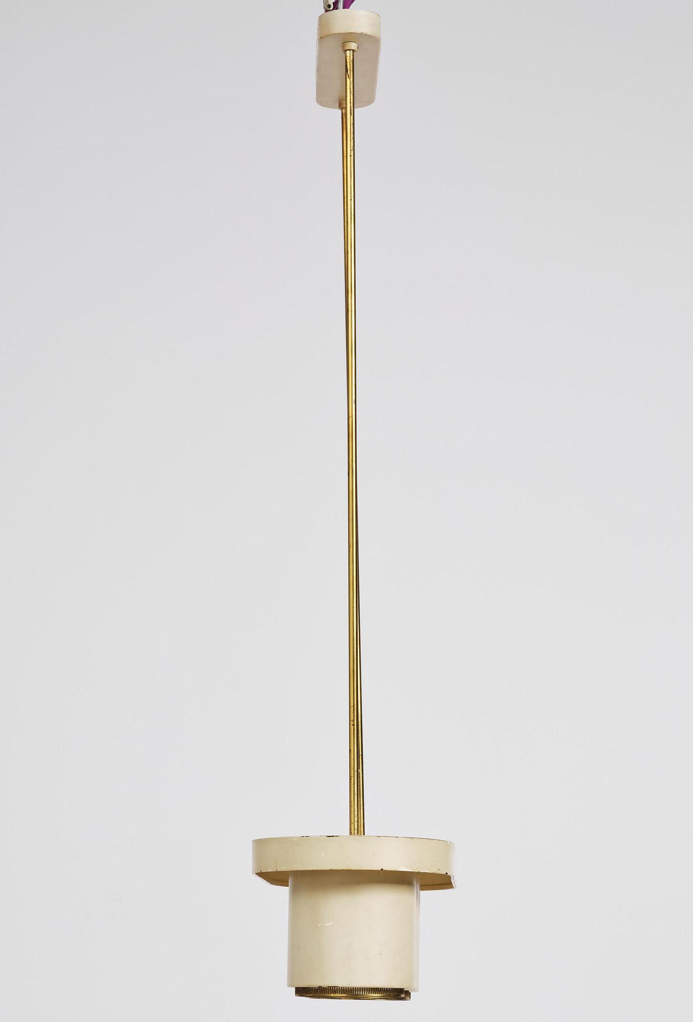 Alvar Aalto, a ceiling lamp model A 203,  Valaisinpaja Finland, 1970s.