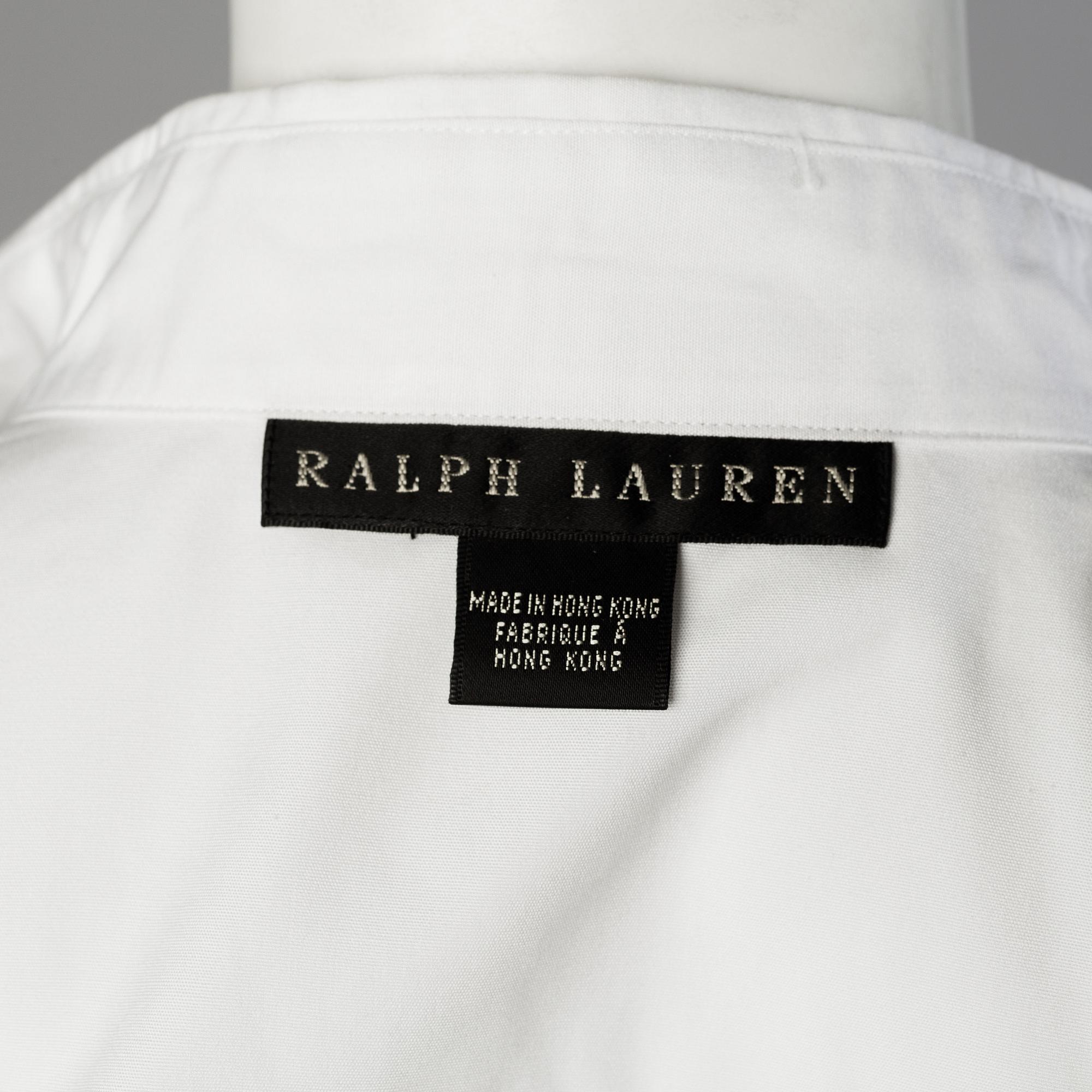 Blouses and a jacket with west by Ralph Lauren.