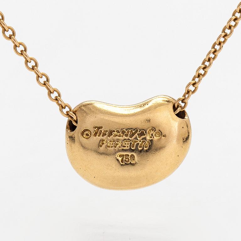 Tiffany & Co, Elsa Peretti, halsband, "Bean", 18K guld.