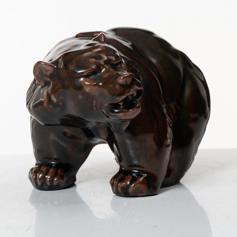 Figurin, stengods, Royal Copenhagen, Danmark.