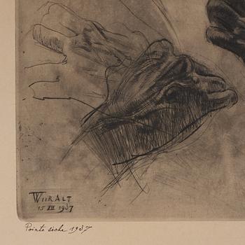 Eduard Wiiralt, ”Man”.