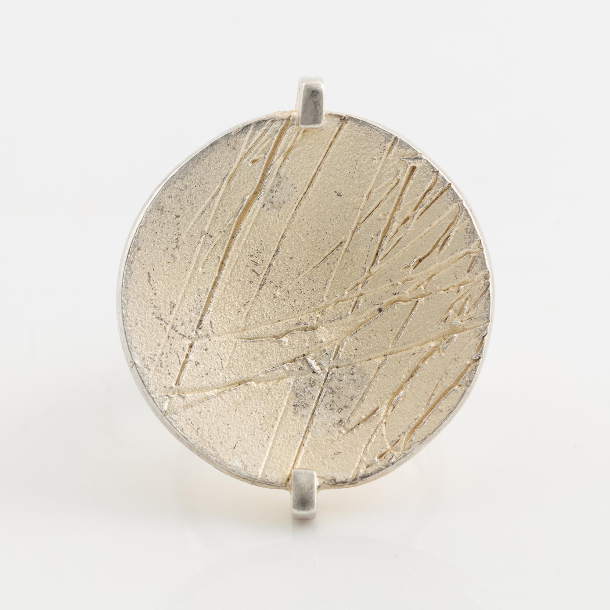 A Lapponia silver ring.