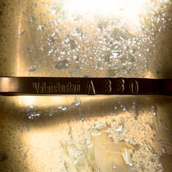 A pair of 'A330' ceiling lamps for Valaistustyö.