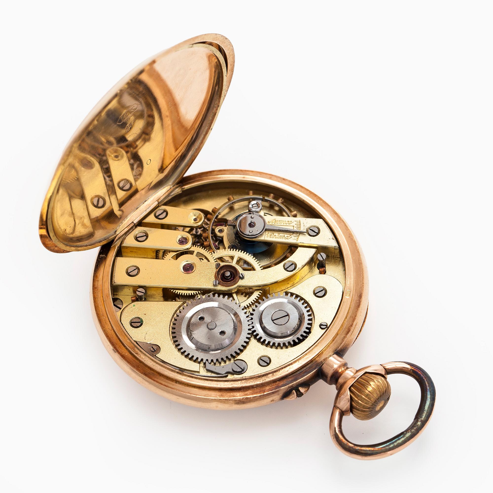 Fickur, 24h urtavla, 49 mm.