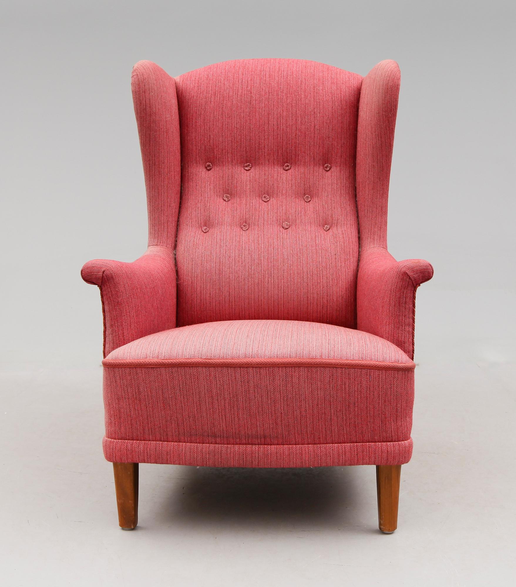 FÅTÖLJ, "Åldermannen", Carl Malmsten, 1900-talets andra hälft.