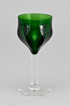 GLASSERVIS, 63 delar. Början av 1900-talet.