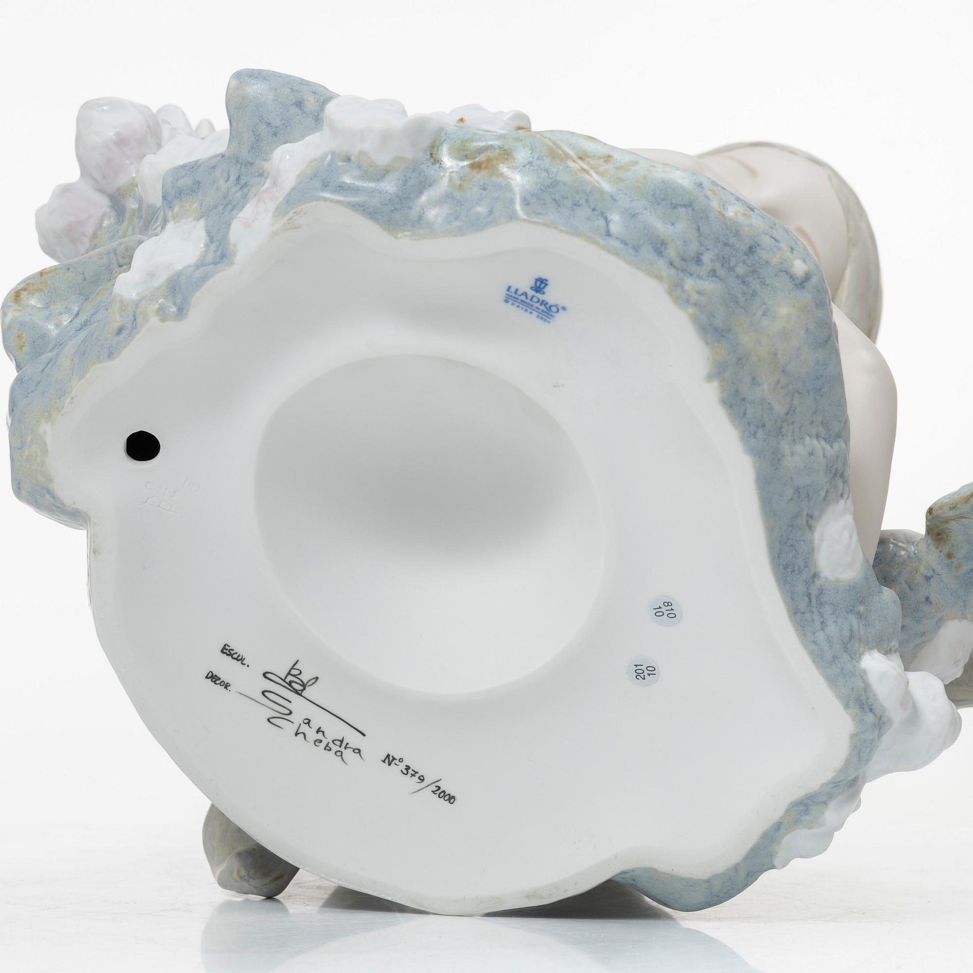 Lladró, figurine, "Contentment", Spain.