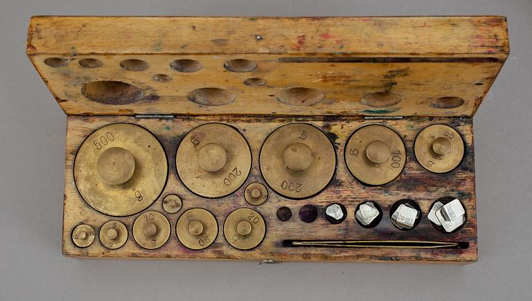 VIKTSATSER, 2 st, 1900-tal.