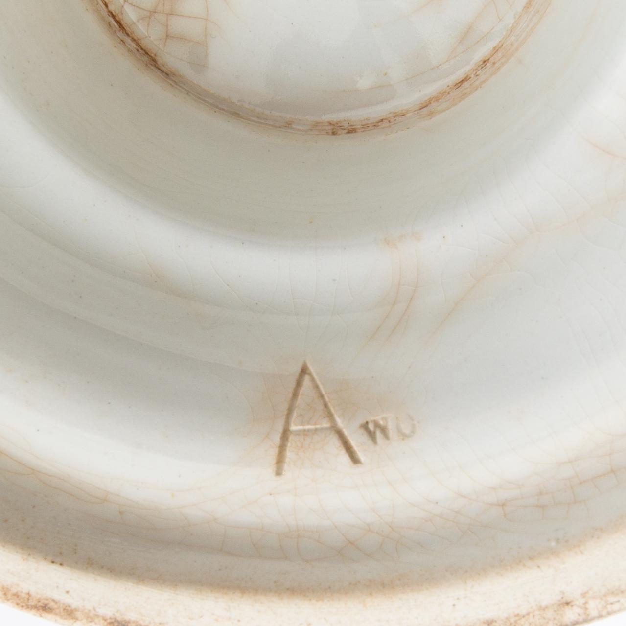 Tureen with lid early 20th century porcelain.