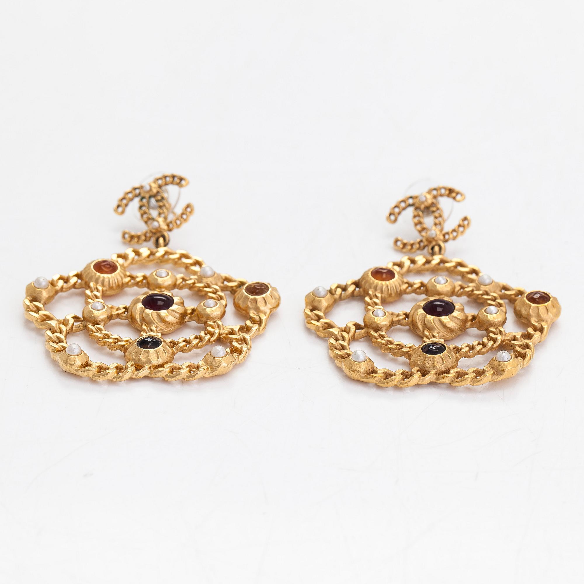 Chanel, örhängen, ett par, 2018.