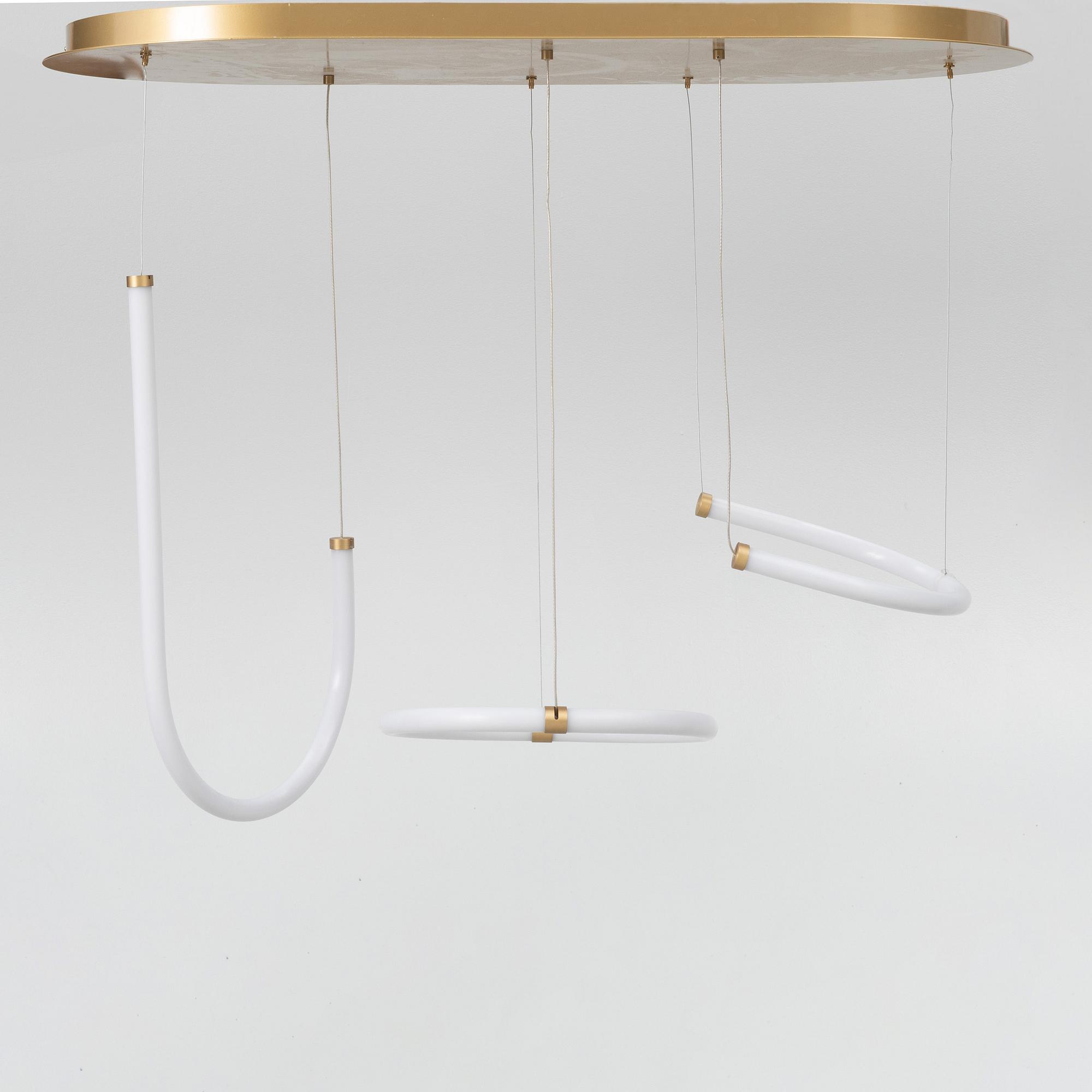 Studio Pepe, taklampa, "Unseen 3", Petite Friture, Frankrike.