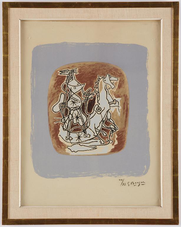 Georges Braque, "Hélios VI".