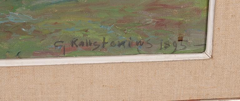 Gottfrid Kallstenius, Solbelysta granar.