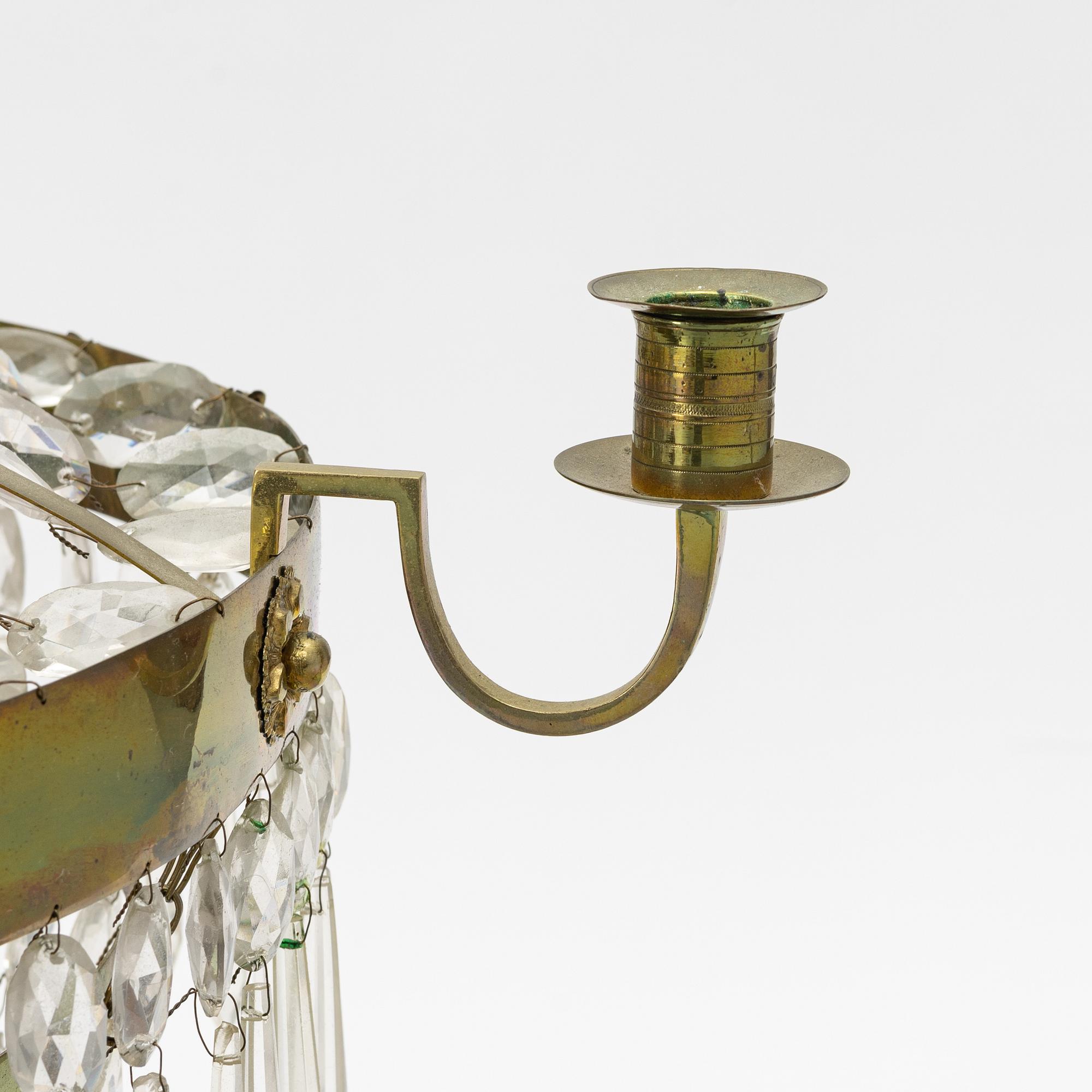 Ljuskrona, Empire, 1800-talets första hälft.