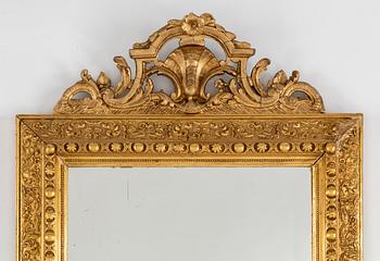 A late 19th century mirror.