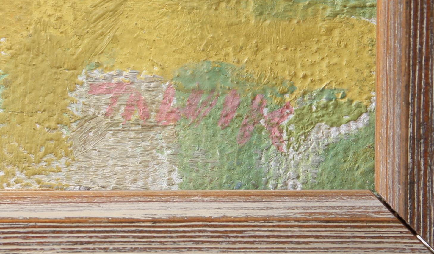 HERMAN TALVIK, olja på duk, sign.