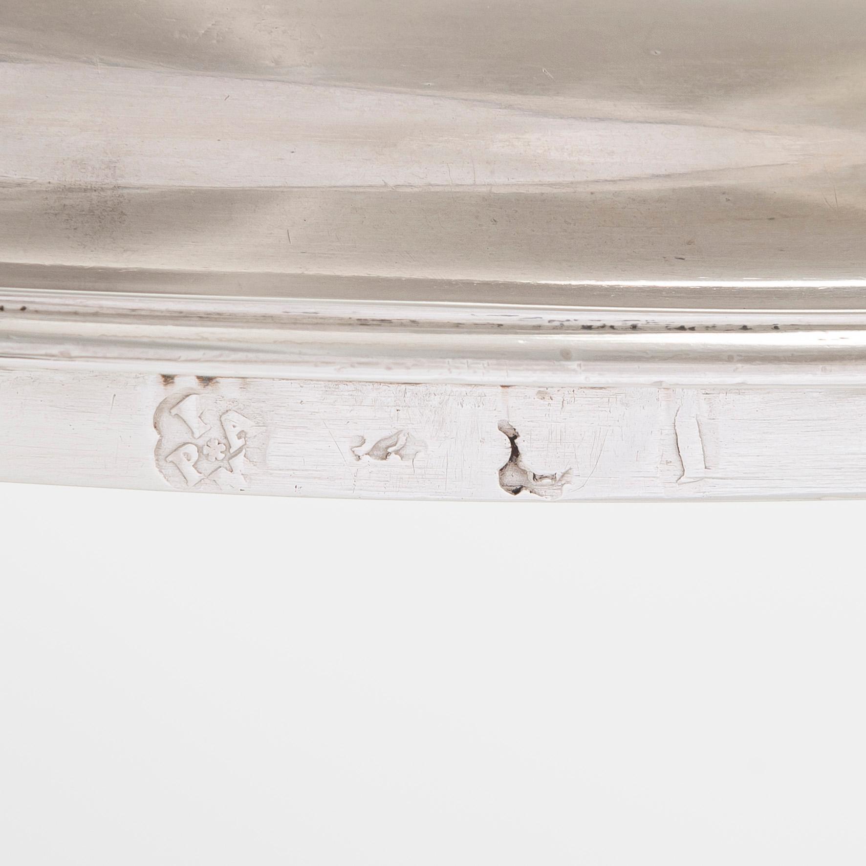 A mid-18th-century sterling silver tureen, mark of Peter Archambo II and Peter Meure, London 1753.
