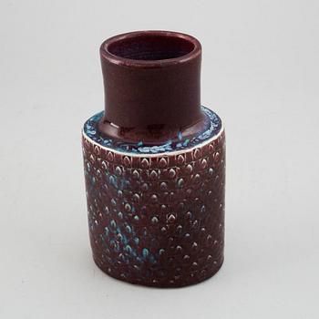 Stig Lindberg, a stoneware vase, Gustavsberg Studio.