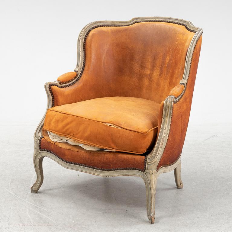 Bergére, Louis XV-stil,  1900-talets början.