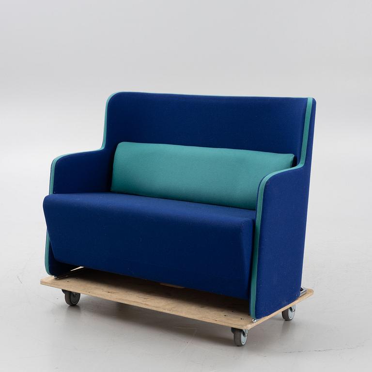 Börge Lindau & Bo Lindecrantz, a "Solo M", armchair and sofa, Lammhults, Sweden, end of the 20th century.