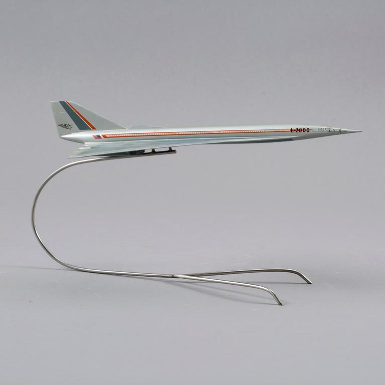 A FREMO MODEL "LOCKHEED L-2000". Charlottenlund Denmark.