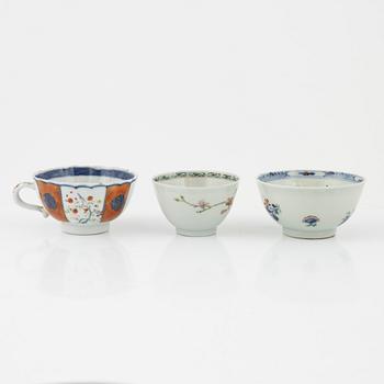 15 pieces of Chinese porcelain, 18th/19th century.