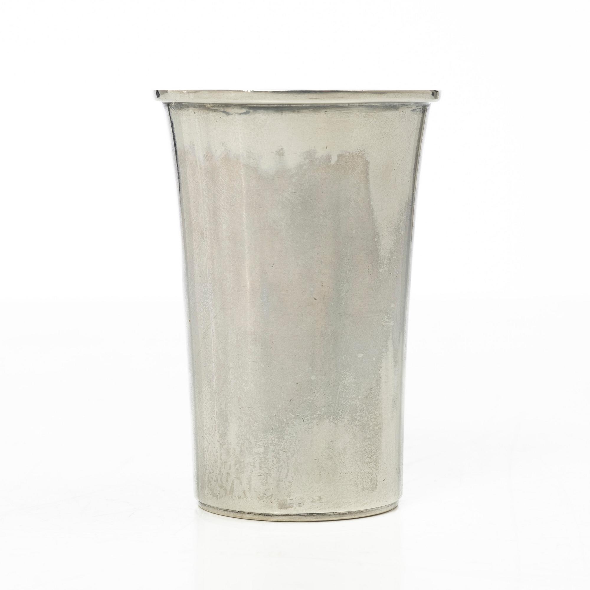 Sven-Erik Högberg, a silver cup, Gothenburg, post 1963.