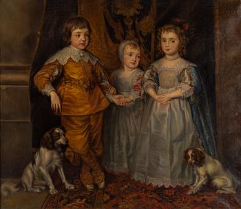 Antonis van Dyck, copy after, oil on canvas, by Helene Schmidt 1932.