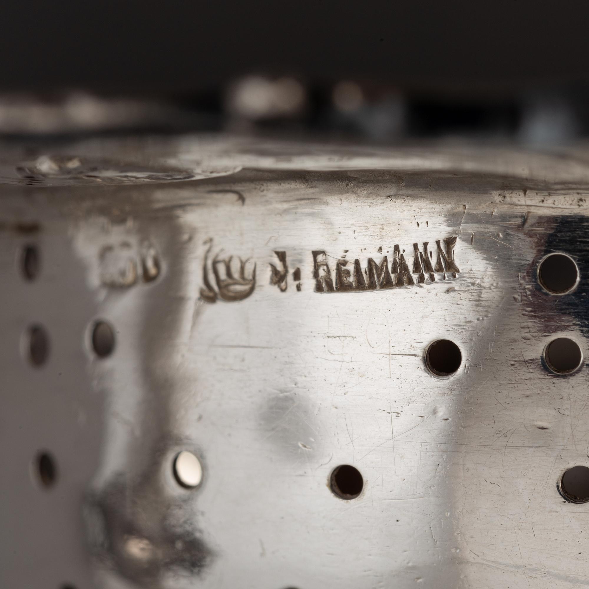 A German rococo style silver tea- and coffee service.