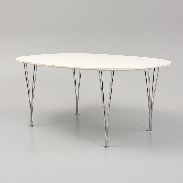 Bruno Mathsson, & Piet Hein, a "Superellips", table, Bruno Mathsson International.