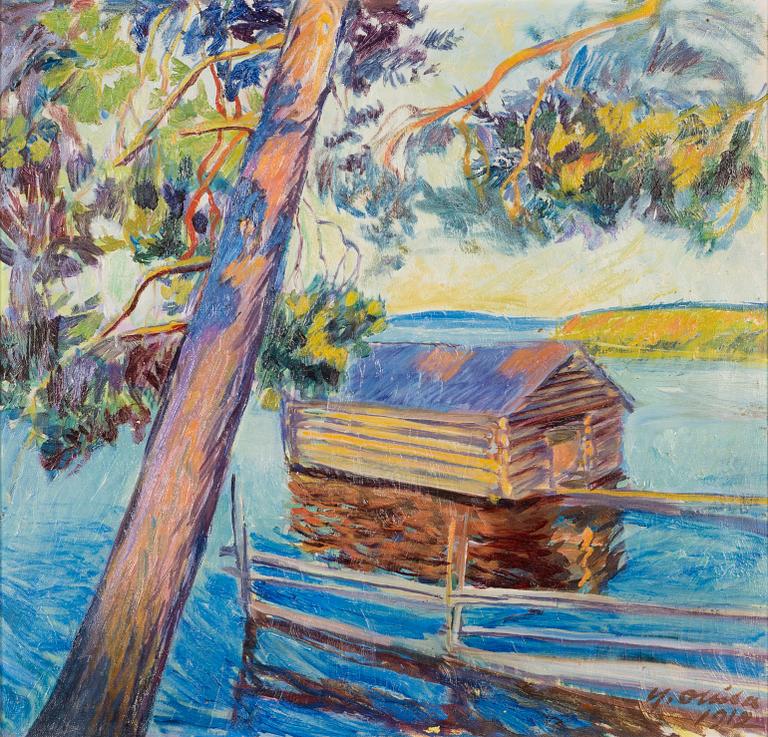 Yrjö Ollila, oil on canvas, signed and dated 1912.