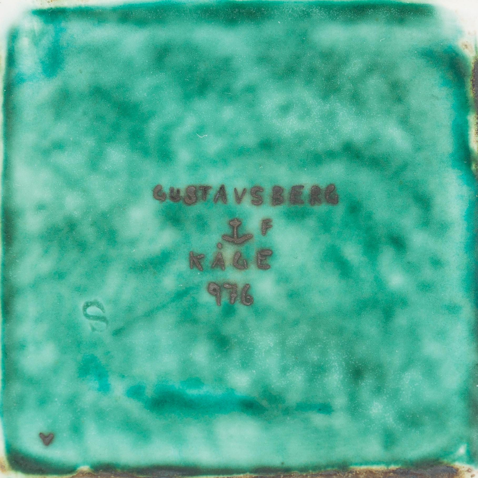 Wilhelm Kåge, An 'Argenta' lidded jar, a cup with handles and a bowl, Gustavsberg, Sweden.