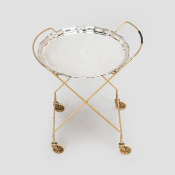 A mid-20th-century serving trolley.