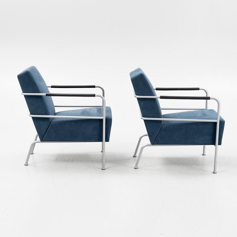 A pair of 'Cinema' easy chairs by Gunilla Allard for Lammhults.