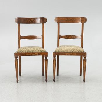 Chairs, a pair, Italy, circa 1900.