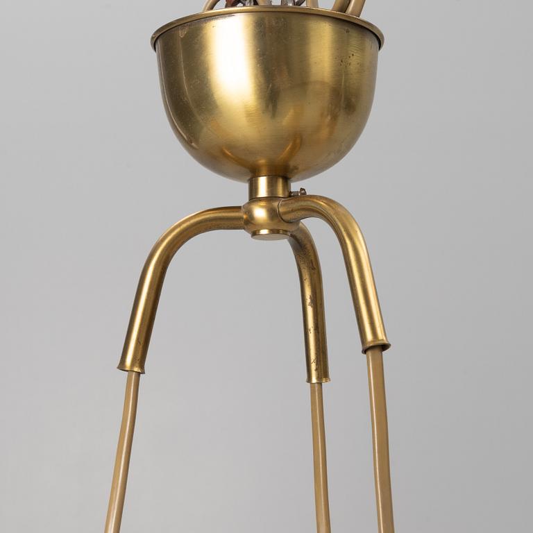 A ceiling lamp, Swedish Modern, 1940's.